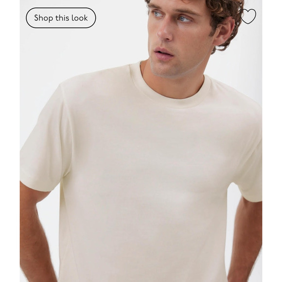 NWT Madewell Men's The Vintage Tee Soft White M *Flaw - Picture 3 of 12